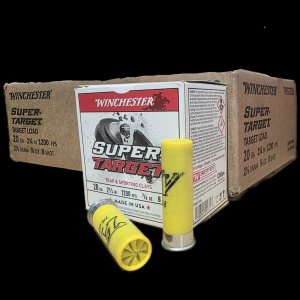 Winchester Super-Target 20ga 2.75, 7/8 oz 8-Shot, 1200fps, 250rd Case