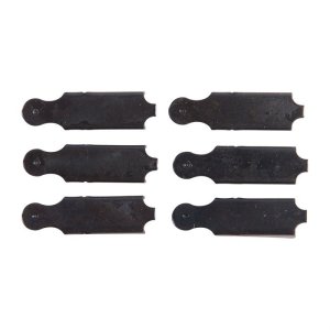 Brownells Rear Sight Short Double Step Elevators Black 6 Pack