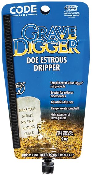 Code Blue Grave Digger Doe Estrous Dripper OA1425