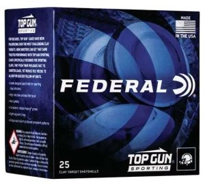 Federal TGS412148 Top Gun 410 Gauge 2.5" 1/2oz 8 Shot 25/Box