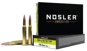 Nosler .280 Remington 140 Grain Ballistic Tip 40073