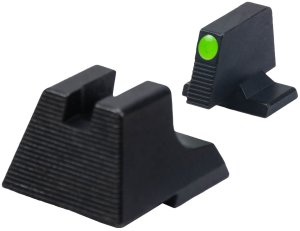 Heckler & Koch 51000934 Elevated Day Glow Sights for VP/HK45/P30