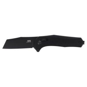 SOG SOG-12-02-01-43 Diverge XR 3" Sheep Head Plain Black Knife