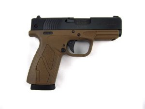 Bersa BP9DECC 9mm Matte FDE 3.3" Barrel 8-Round Semi-Auto Pistol