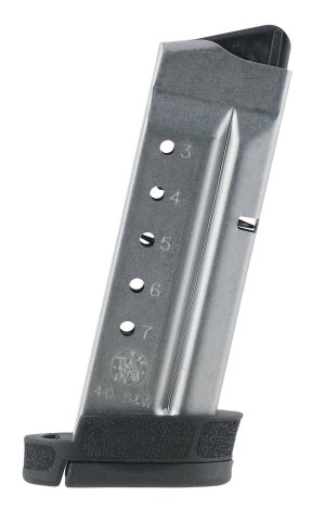 Smith & Wesson M&P Shield M2.0 40 S&W 7 Rd Stainless Magazine