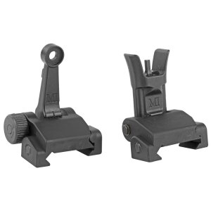 Midwest Industries MICRSSET Black Flip-Up Combat Rifle Sights
