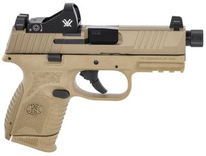 FN 66-100797 509 Compact Tactical 9mm 4.32" FDE, Viper Red Dot Included