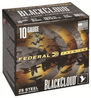 Federal PWBX107BB 10 Gauge 3.5in 1 5/8oz BB Steel Shot 25 Rounds