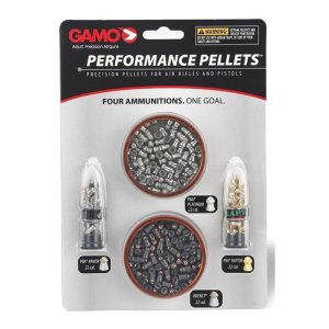 Gamo USA .22 Cal Performance Pellets 4 Types 225 Combo Pack