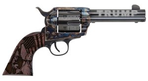 Traditions SAT73002FT 1873 Trump-Fight 45 Long Colt 4.75" Revolver Blued