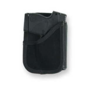 Bulldog BD-CWH Black Suede Wallet Holster for .22, .25, .32, .380 Pistols