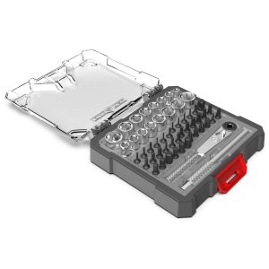 Real Avid X3 Driver 52-Piece Socket & Gunsmithing BIT SET AVX3SGBS52