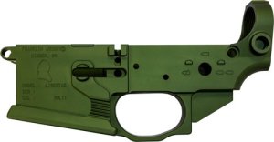 Franklin Armory LIBERTAS Billet Stripped Lower Receiver - OD Green