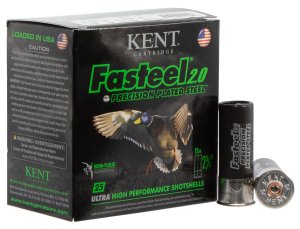 Kent Cartridge K122FS306 Fasteel 2.0 12 Gauge 2.75" 1 1/16 oz 6 Shot 25/Box