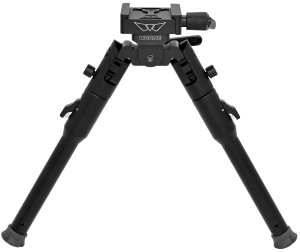 Warne 7912M Lite Bipod Skyline Matte Black 6.5"-11.15" Aluminum ARCA