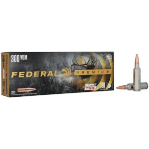 Federal P300WSMF 300 Win Short Mag 180 Grain Barnes TSX 20 Rounds