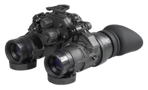 AGM Global Vision 12UN51284153011 UNVG-51 NL1 Night Vision Goggles Black 1x 45-54 lp/mm Resolution