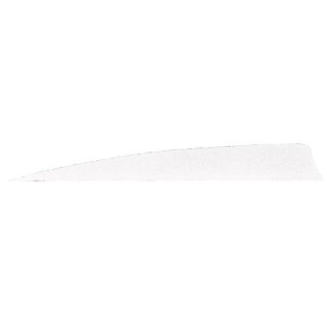Gateway 500RSSFW-50 Shield Cut Feathers White 5 In RW 50 Pack