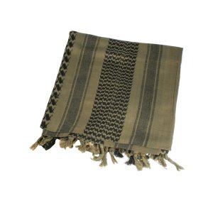 Blackhawk 330005OD Shemagh Olive Drab 100% Cotton 44"x44"