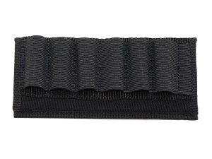 GrovTec GTAC87 Shotgun Shell Belt Slide Holder 6-Loop Black Nylon