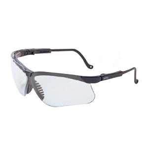 Howard Leight Vapor II Clear Anti-Fog 9-Base Wraparound Lens Black Frame