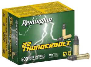 Remington 21241 22LR 40 Grain Lead Round Nose 500 Rounds Rimfire Ammo
