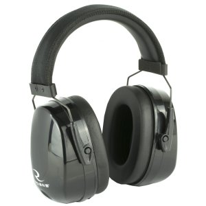 Radians Maximus MX0100CS Black Earmuff with Earplug Combo NRR 38 dB