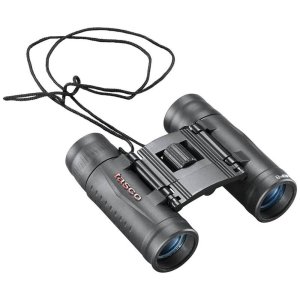 Tasco 8x21 Compact Binoculars Roof Prism Rubber Coated Black