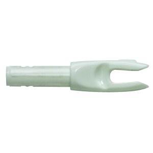 Easton 164459 4mm G Nocks White Large Groove 100 Pack