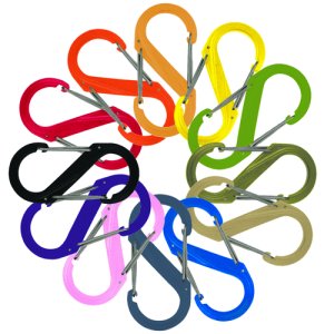 Nite-Ize Dual Carabiner Plastic SBP10-03-01BG