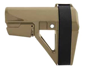 SB Tactical SBA5X-02-SB Pistol Stabilizing Brace Flat Dark Earth 10.25"