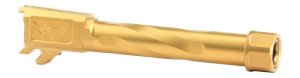 Zaffiri P365XL Threaded Barrel Gold Finish Tactical