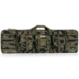 Savior Equipment Camo American Classic 42" Double Rifle Case - Tiger Stripe