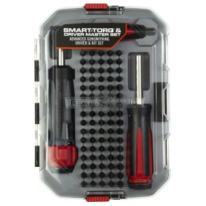 Real Avid AVSTDMS Smart-Torq & Driver Master Set 83-Piece Black Oxide