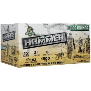 Hevi-Shot HEVI-Hammer 12 Ga 3 In 1-1/4 oz #3 Shot 1500 FPS 100/Ct