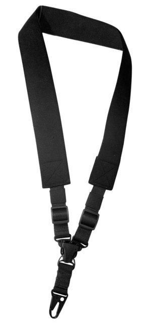 Outdoor Connection A-TAC SPT128200 Tactical Sling Black H-K Hook