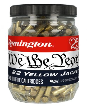 Remington Yellow Jacket .22 LR 33gr Truncated Cone HP 250rd