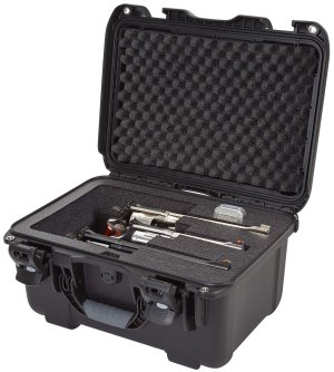Nanuk 918REV01 3 Up Revolver Case Black Polymer Foam Padding