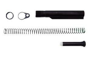 CMC Triggers Mil Spec Buffer Tube Kit AR-15 Anodized Black