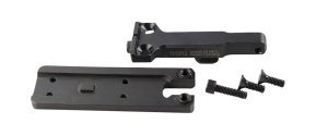 Samson Manufacturing 030030003 Low Profile Steel Receiver 5 In Rail Black