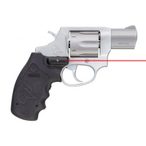 Taurus 856 Ultra-Lite .38 Spl +P Revolver, 2" Barrel, 6-Round, Viridian Red Laser Grip, Matte Stainless Steel Finish
