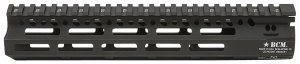 BCM MCMR10556BLK 10" M-LOK Free-Float Handguard Black Anodized Aluminum