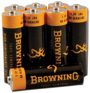 Browning Trail Cameras AA Alkaline Batteries - 8 Pack