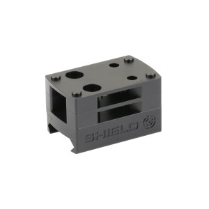 Shield Sights Picatinny to Weaver Mount Triple H Spacers Black Aluminum