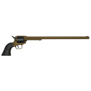 HERITAGE MANUFACTURING Rough Rider 22LR 16" 6rd Revolver - Burnt Bronze / Laminate Wood Grips