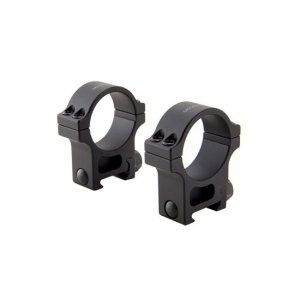 Trijicon AC22003 34mm Rings Black Hard Coat Anodized 1.259in Height