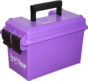 MTM Case-Gard AC50C-25 50 Cal Rifle Ammo Can Purple Polypropylene