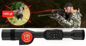 ATN X-Sight 5 LRF Night Vision Scope 5-25x 30mm Black Anodized