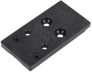 Sig Sauer SOR2M102 Romeo2 Adapter Plate Black Glock MOS Handgun