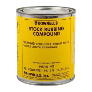 Brownells Original Stock Rubbing Compound 1 Pint 050806103603